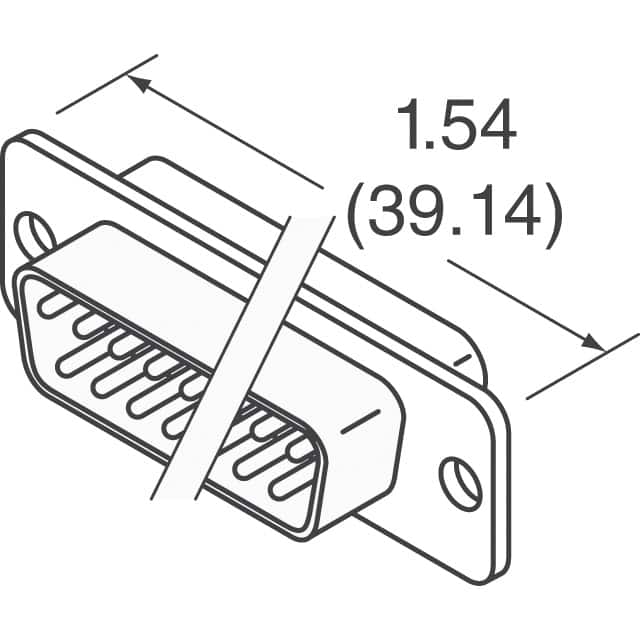 L717DA15PU Amphenol ICC (Commercial Products)  D-Sub Connector Assemblies